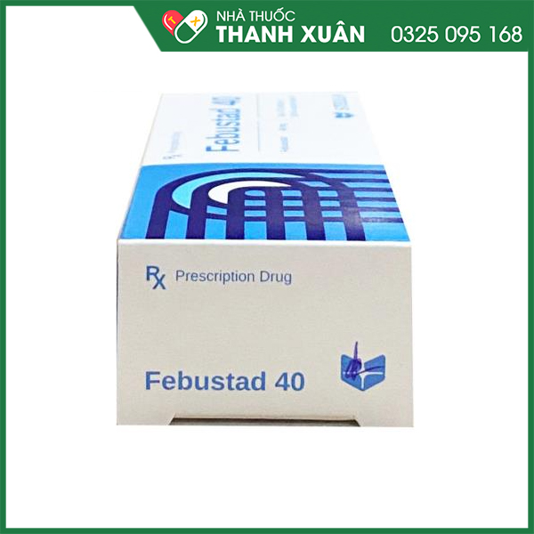 Febustad 40 giảm acid uric ở người bệnh gout